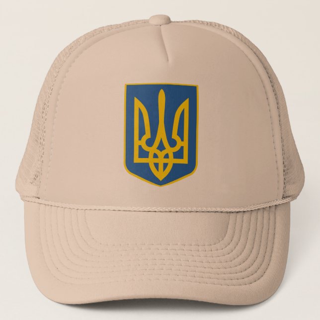 CASQUETTE UKRAINE-TRIDENT (Devant)