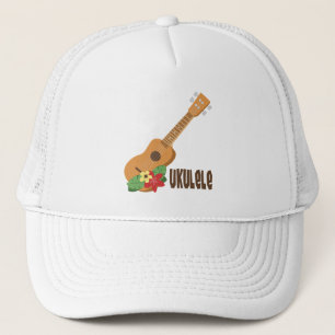 Casquette Ukulele floral