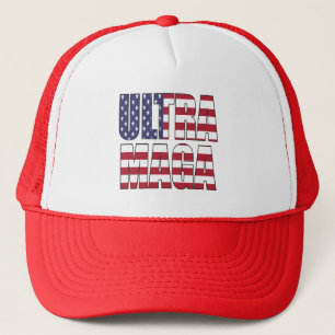 Casquette Ultra MAGA Trump Supporter 💡 Great Again USA