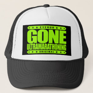 Casquette ULTRAMARATHONING ALLÉS - Je suis ultra marathonie