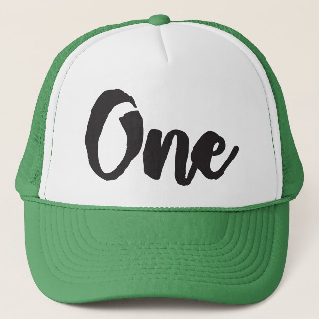 Casquette Un 1er anniversaire Premier anniversaire Mon 1 an (Devant)