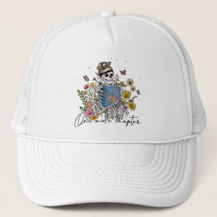 Casquette Un autre chapitre Squelette floral