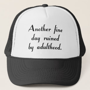Casquette Un Autre Jour De Fête Ruiné Par L'Adulte