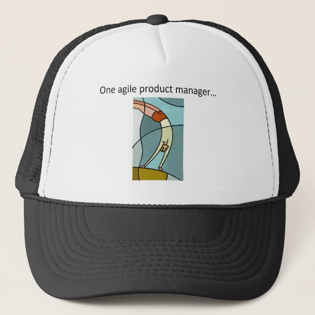 Casquette Un chef de produit agile… (Devant)