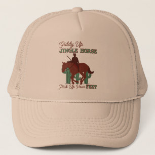Casquette Un Cheval À Jingle, Un Cowboy
