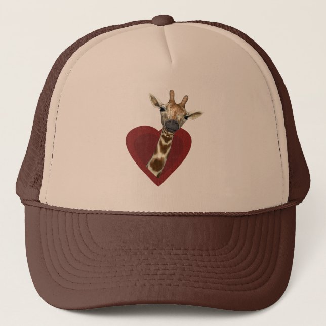 Casquette Un Coeur Pour Les Giraffes (Devant)