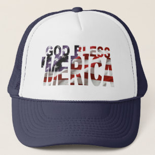 CASQUETTE UN DIEU BÉNISSENT LE 'CASQUETTE DE MERICA
