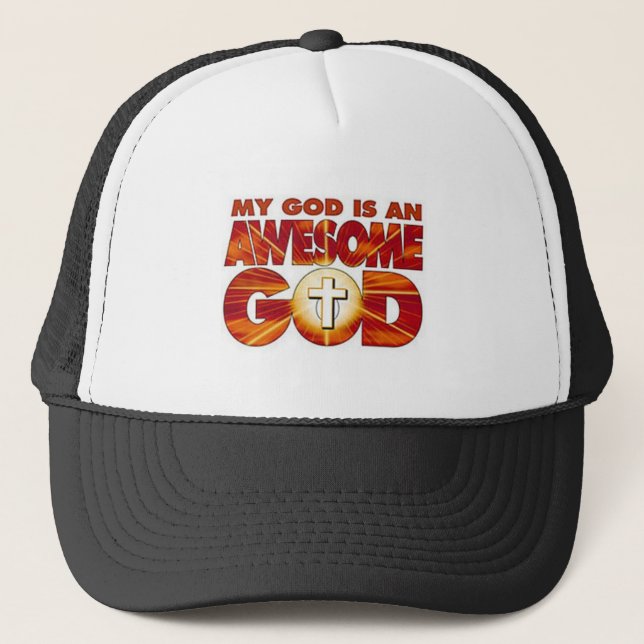 Casquette un DIEU impressionnant (Devant)