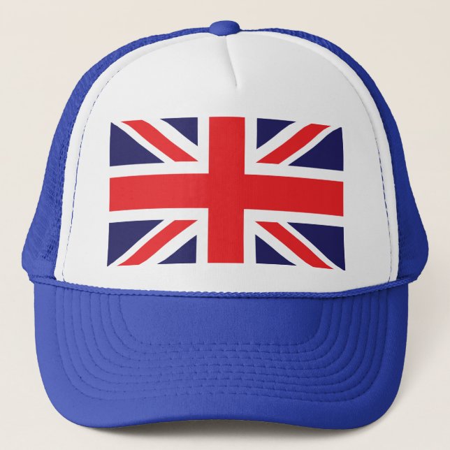 Casquette Un drapeau Union Jack. (Devant)