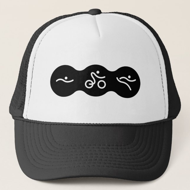 Casquette Un grand cadeau de Triathlon pour votre ami ou fam (Devant)
