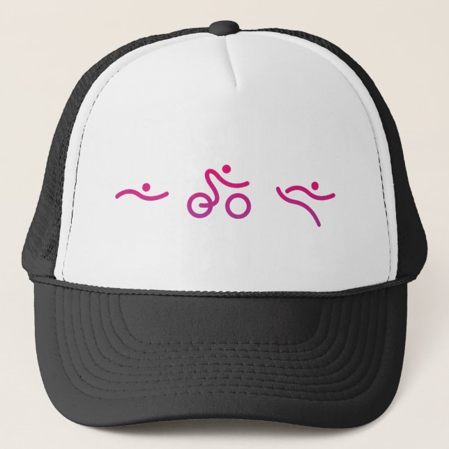 Casquette Un grand cadeau de Triathlon pour votre ami ou fam (Devant)
