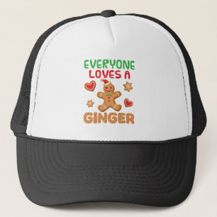 Casquette Un homme en pain d'épice qui aime le gingembre