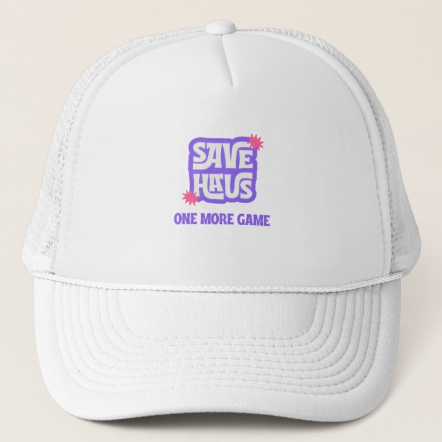 Casquette Un jeu de plus, style joueur classique (Devant)
