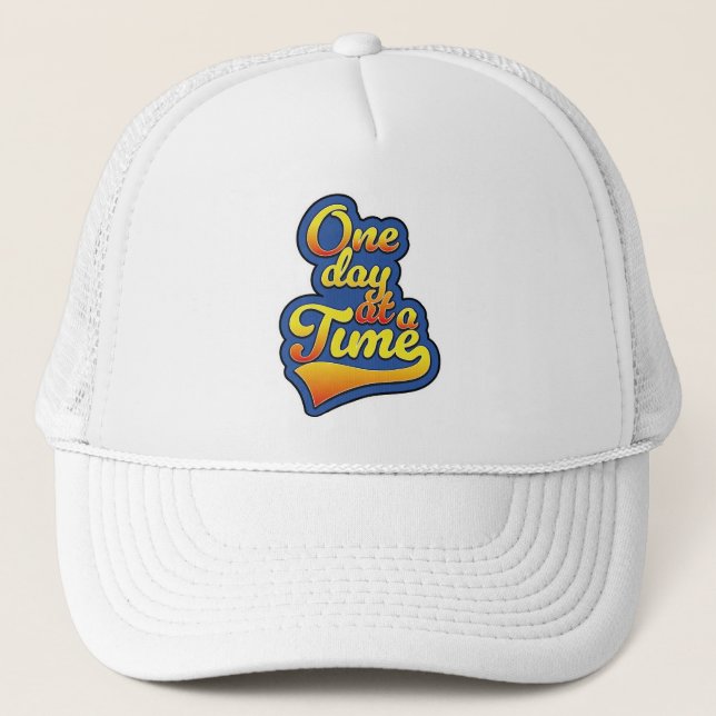 Casquette Un jour à la fois (Devant)