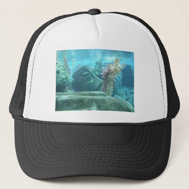 Casquette Un monde sous-marin - Statue de pierre image (Devant)