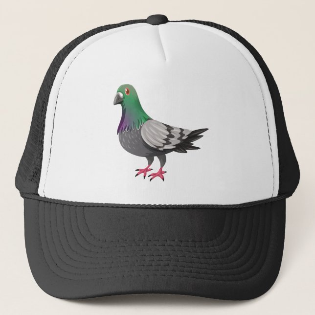 Casquette Un pigeon (Devant)