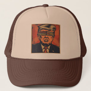 Casquette Un président aveuglé par les problèmes mentaux