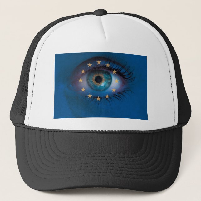 Casquette Un regard à travers le concept arrière - plan du d (Devant)