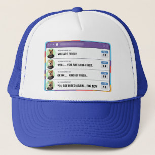 Casquette Un stupide patron qui tire sur des gens par erreur