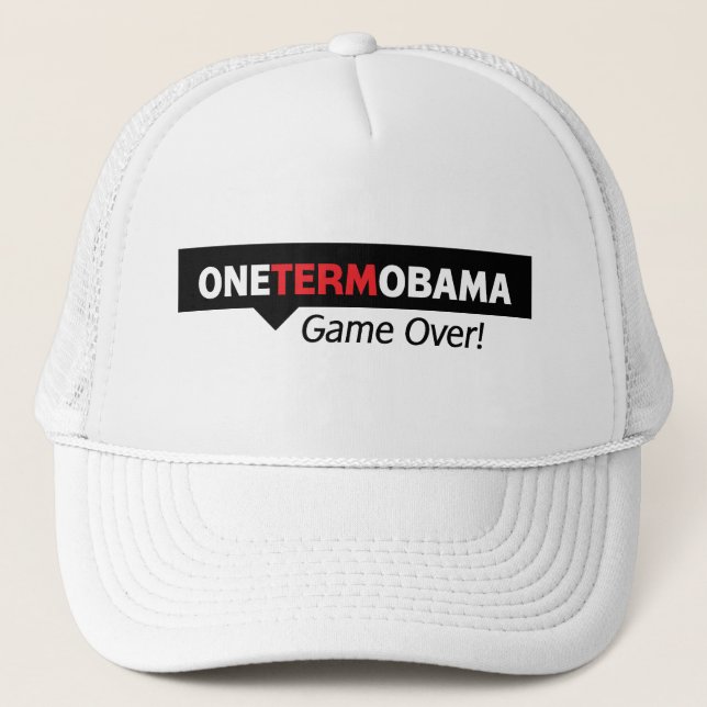 Casquette Un terme Obama - jeu plus de (Devant)