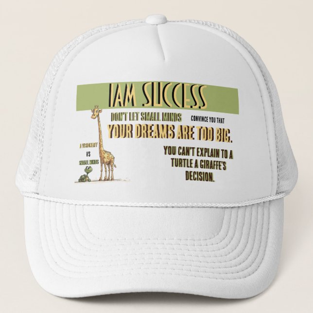 CASQUETTE UN VISIONNAIRE (Devant)