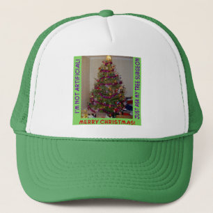 Casquette Un vrai sapin de Noël
