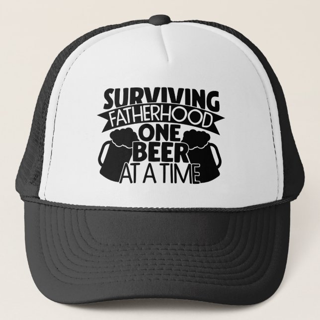 Casquette Une Bière À La Fois (Devant)