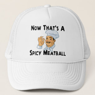 Casquette Une boulette de viande épicée
