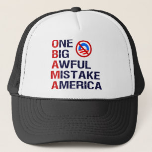 Casquette Une grande erreur terrible, Amérique