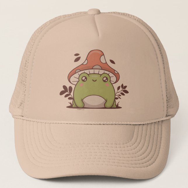 Casquette Une jolie grenouille (Devant)