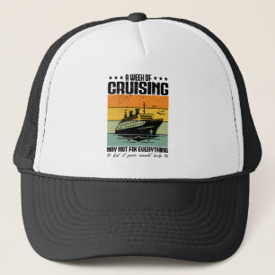 Casquette Une Semaine De Croisières Ne Réparera Pas Tout