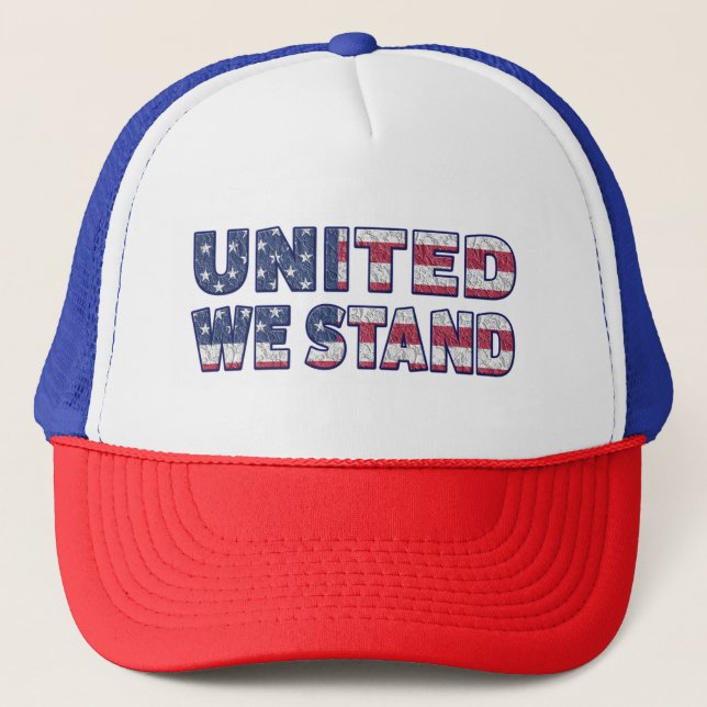 Casquette Uni nous nous tenons (Devant)