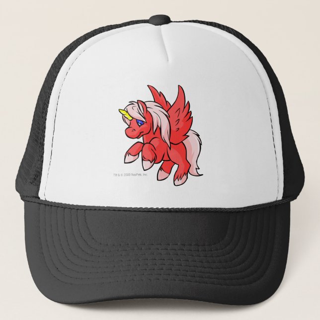 Casquette Uni rouge (Devant)