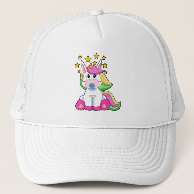 Casquette Unicorne comme bébé avec Pacificateur (Devant)