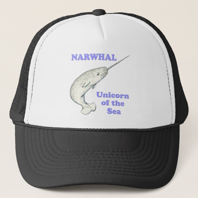 Casquette Unicorne de Narwhal (Devant)