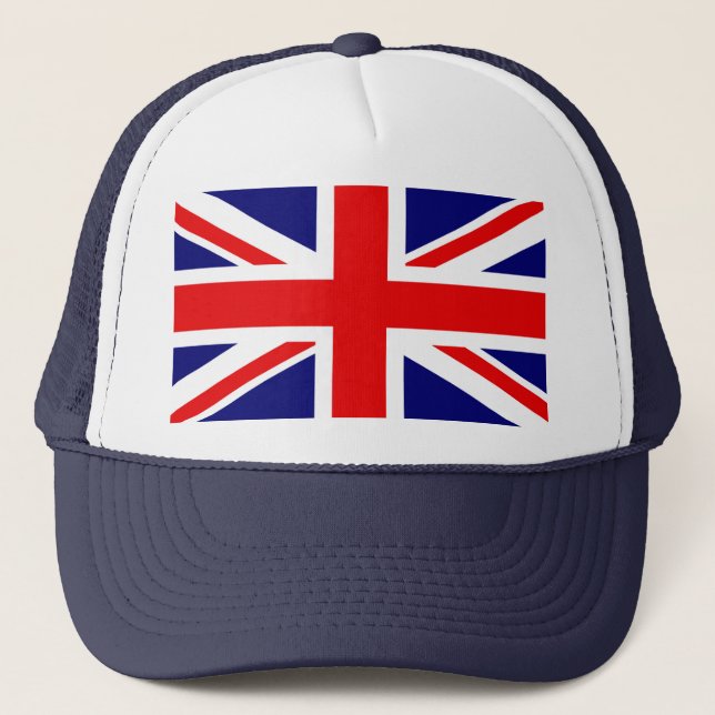 CASQUETTE UNION JACK - LE DRAPEAU BRITANNIQUE (Devant)