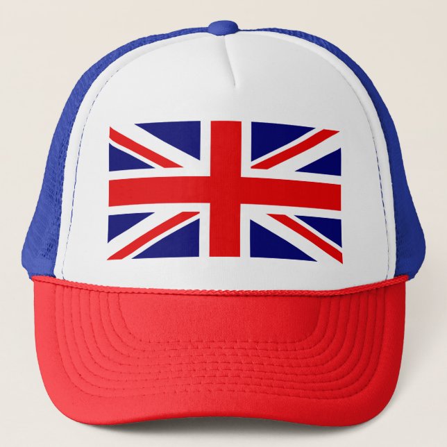 Casquette UNION JACK - LE DRAPEAU BRITANNIQUE Londres (Devant)