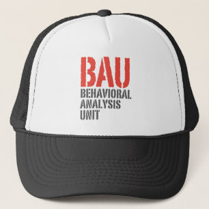 Casquette Unités d'analyse comportementale de BAU