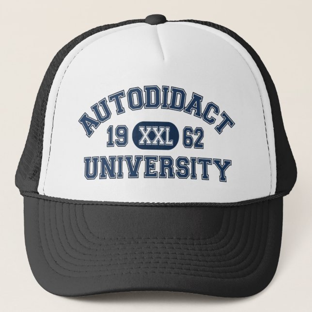 Casquette Université d'autodidacte sportive (Devant)