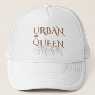 Casquette URBAN GEM Femme Gris orange Nylon mousse maillée