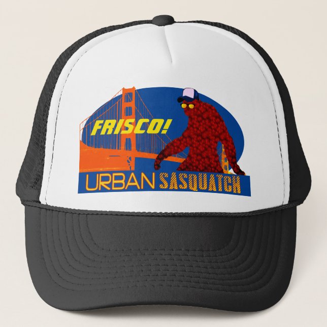 Casquette Urban Sasquatch - San Francisco - FRISCO! (Devant)