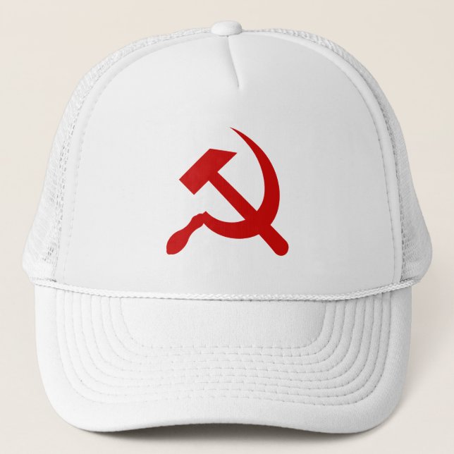 Casquette URSS Union soviétique Drapeau faucon communiste fa (Devant)