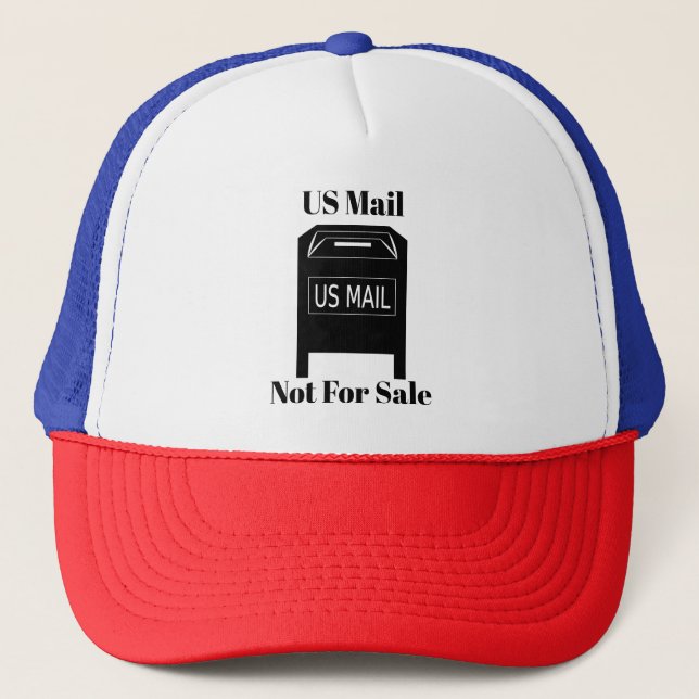 Casquette US Mail Pas De Vente Trucker Chapeau (Devant)