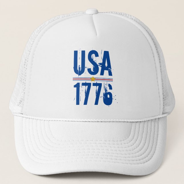 CASQUETTE USA 1776 (Devant)