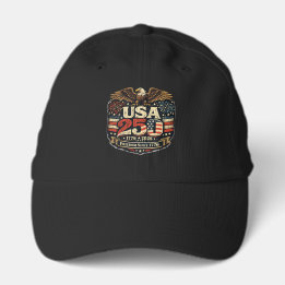 Casquette USA 250e anniversaire 1776-2026 Patriotique 