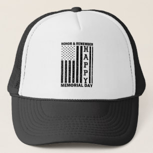 Casquette Usa Drapeau Honneur Se souvenir Joyeux Jour commém