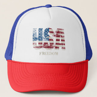 CASQUETTE USA - LIBERTÉ ROUGE, BLANC ET BLEU PATRIOTIQUE