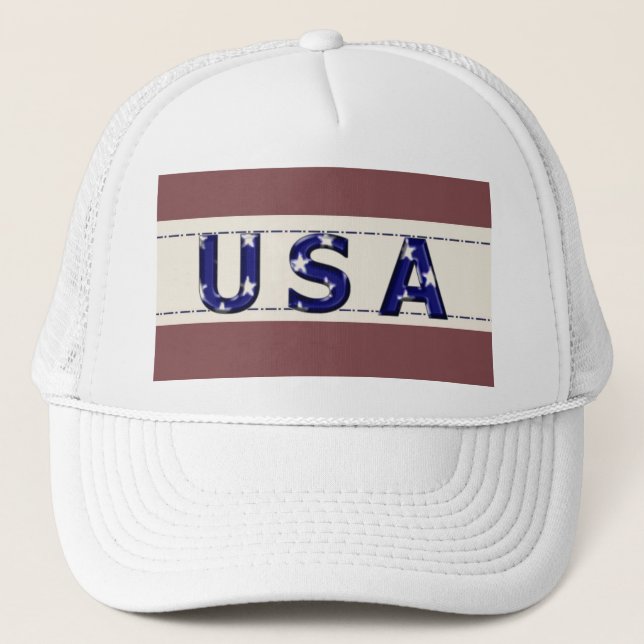 Casquette USA Stars and Stripes Hat (Devant)