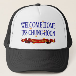 Casquette USS à la maison bienvenu Chung-Hoon