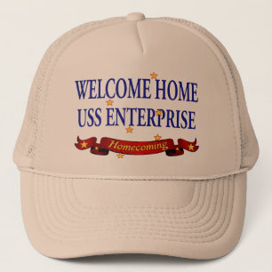 Casquette USS Enterprise à la maison bienvenue